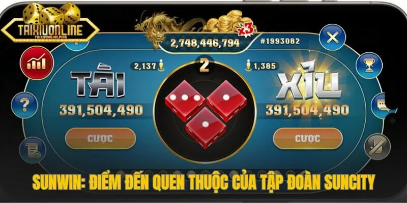 Sunwin điểm đến quen thuộc của tập đoàn Suncity